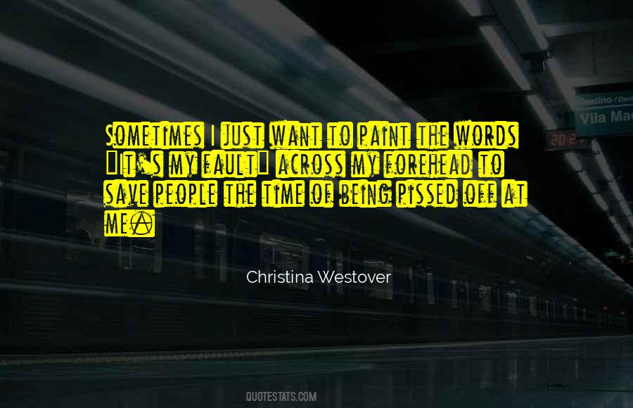 Christina Westover Quotes #1788267