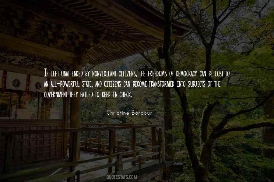 Christine Barbour Quotes #1818688