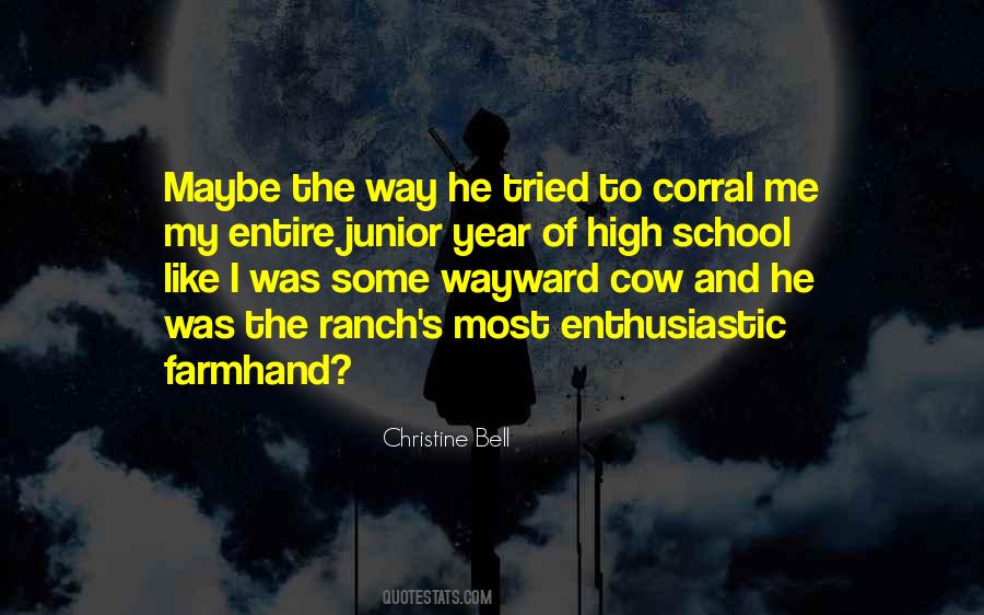 Christine Bell Quotes #421048