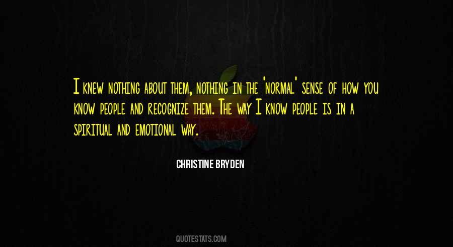 Christine Bryden Quotes #680918