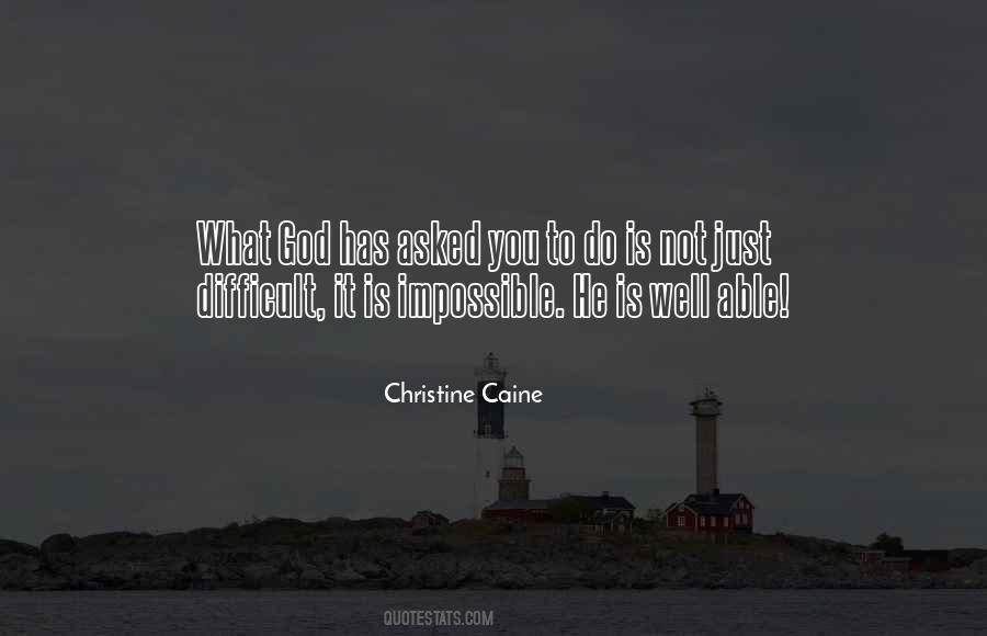 Christine Caine Quotes #203920