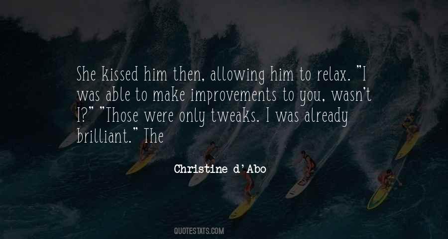 Christine D'Abo Quotes #200262