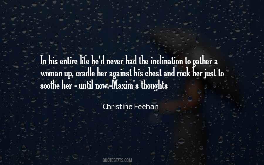Christine Feehan Quotes #1592071