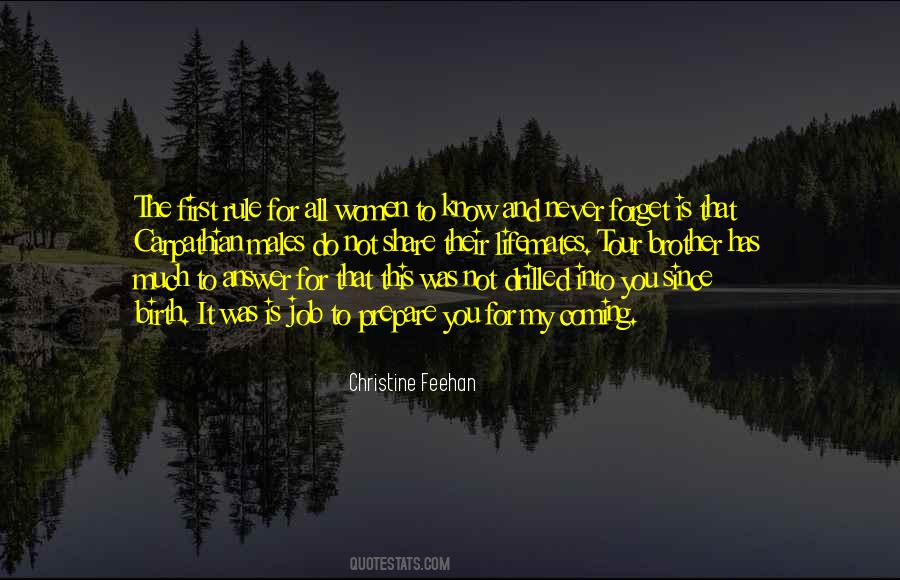 Christine Feehan Quotes #23868