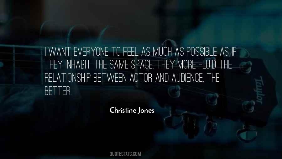 Christine Jones Quotes #8674