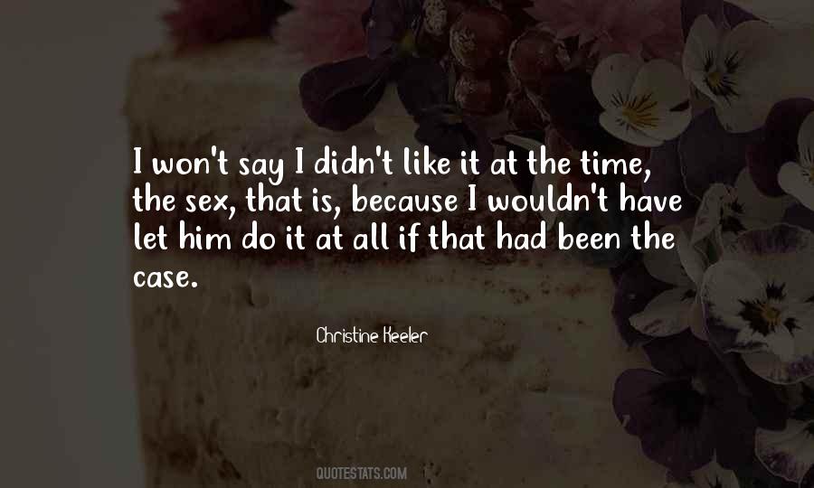 Christine Keeler Quotes #455359