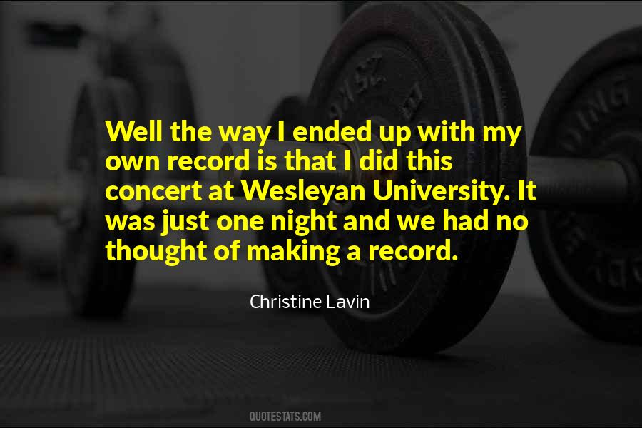 Christine Lavin Quotes #1488831