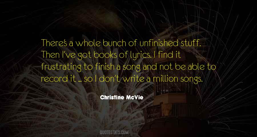 Christine McVie Quotes #1277633