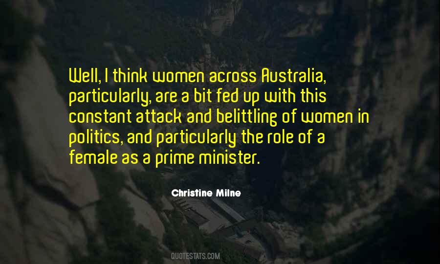 Christine Milne Quotes #1759181