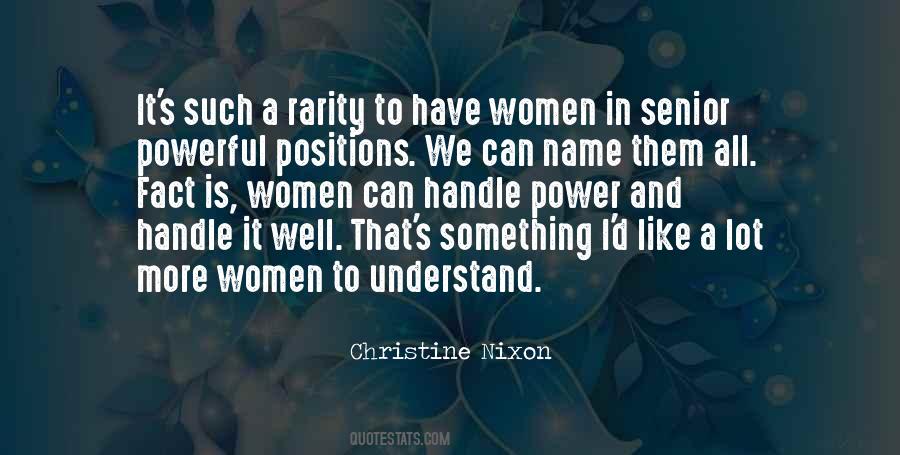 Christine Nixon Quotes #1223757