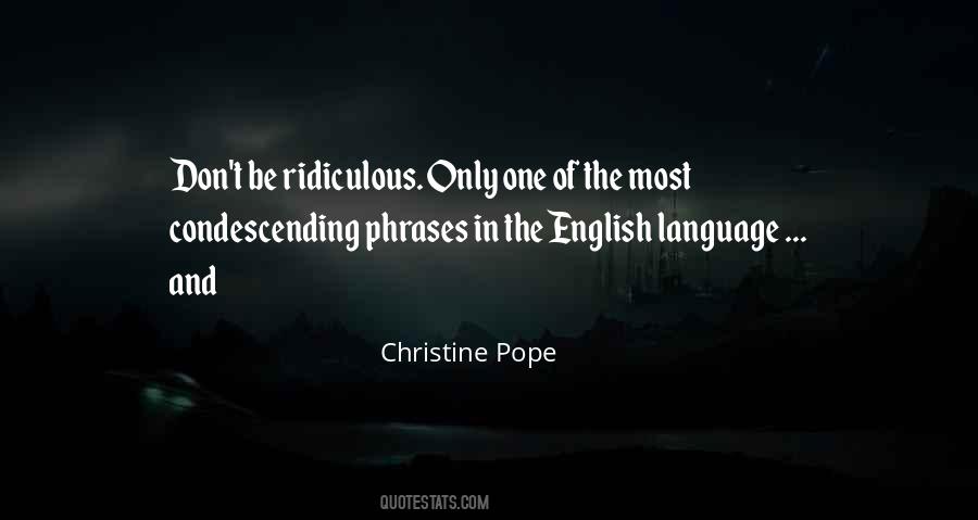 Christine Pope Quotes #1161976