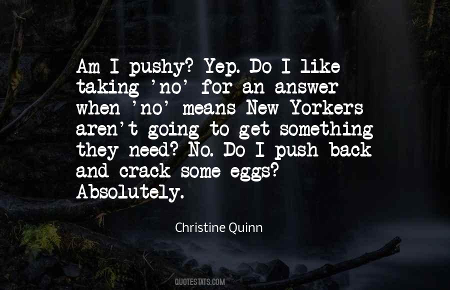 Christine Quinn Quotes #24927