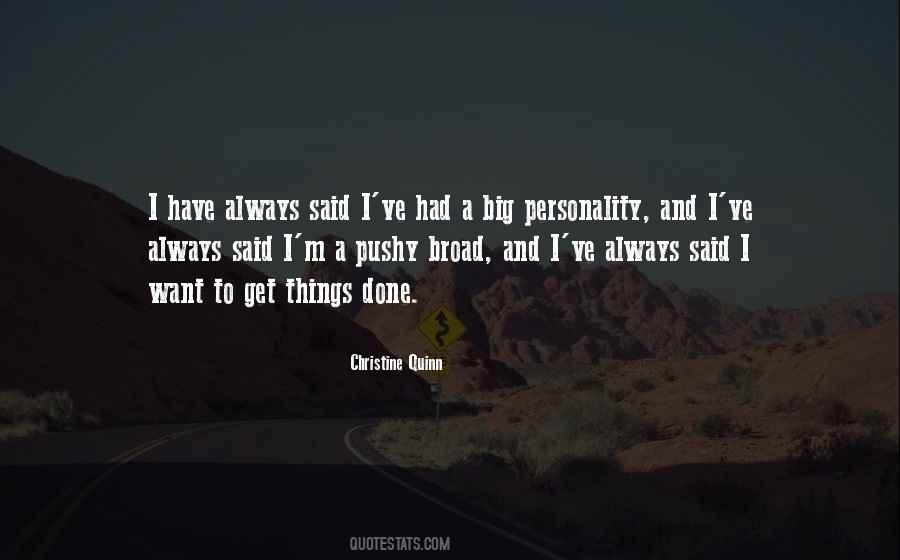 Christine Quinn Quotes #35567