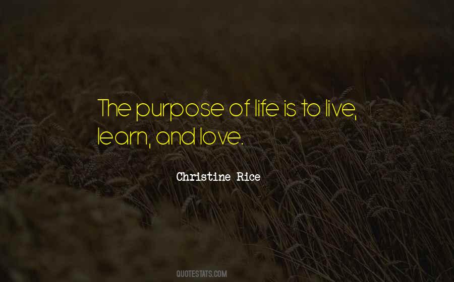 Christine Rice Quotes #1395775