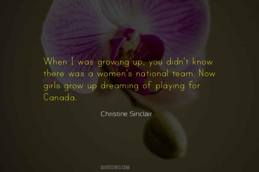 Christine Sinclair Quotes #1729293