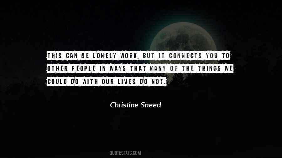 Christine Sneed Quotes #908759