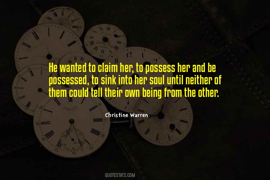 Christine Warren Quotes #315228
