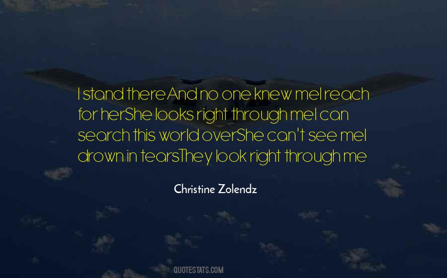 Christine Zolendz Quotes #514147