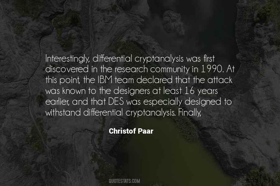 Christof Paar Quotes #1122503