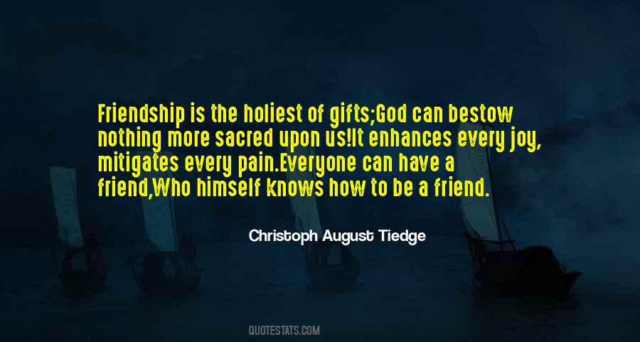 Christoph August Tiedge Quotes #1016617