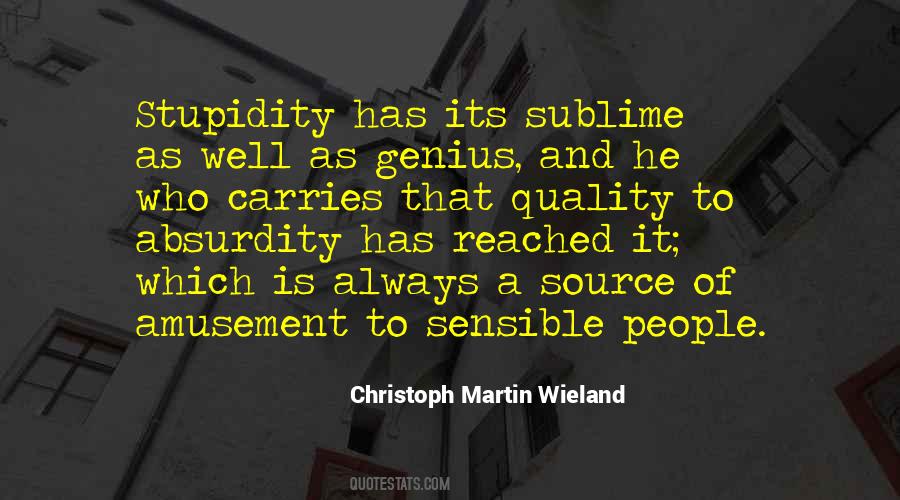 Christoph Martin Wieland Quotes #1837482