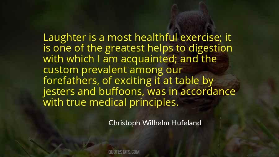 Christoph Wilhelm Hufeland Quotes #1029081