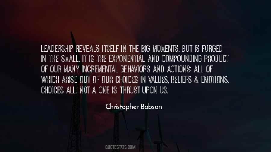 Christopher Babson Quotes #177183