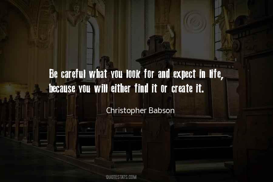 Christopher Babson Quotes #28671