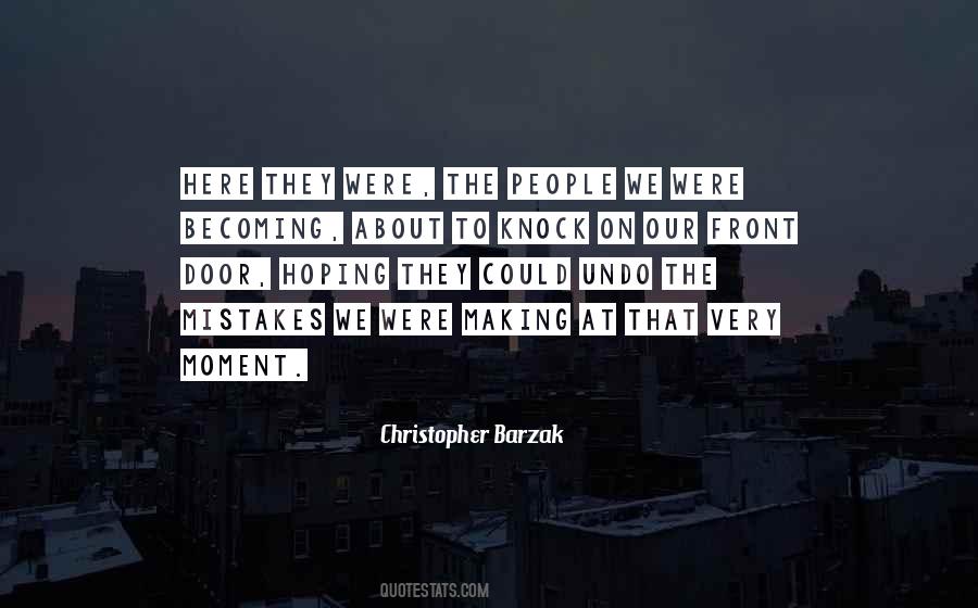 Christopher Barzak Quotes #982100