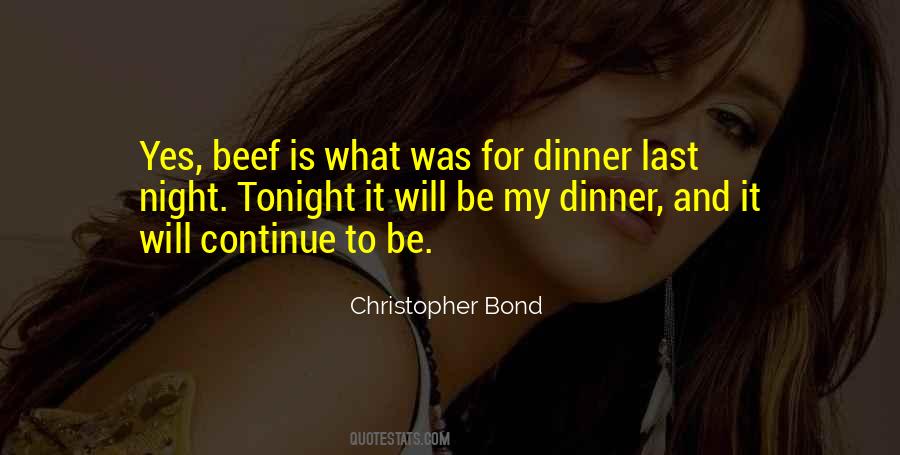 Christopher Bond Quotes #1729297