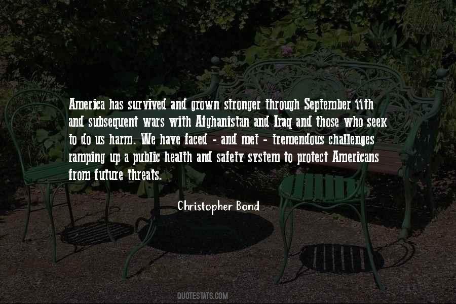 Christopher Bond Quotes #1822956