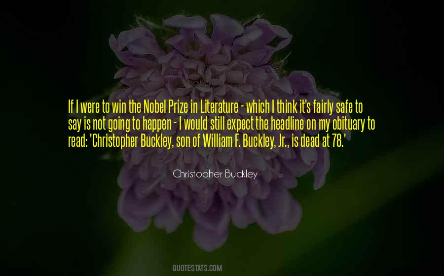 Christopher Buckley Quotes #1125226