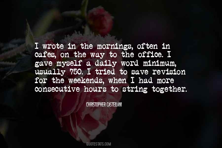 Christopher Castellani Quotes #1627116