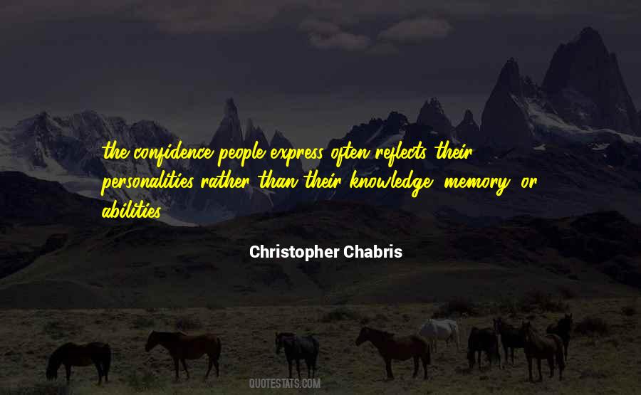 Christopher Chabris Quotes #1503479