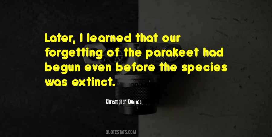 Christopher Cokinos Quotes #899548