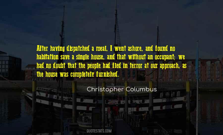 Christopher Columbus Quotes #1569032