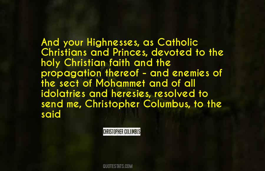 Christopher Columbus Quotes #177828