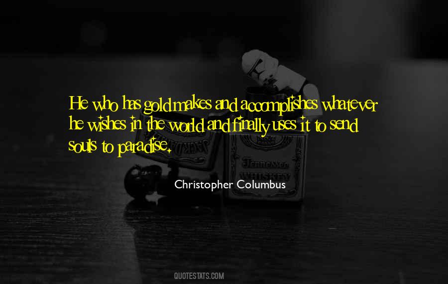 Christopher Columbus Quotes #359856