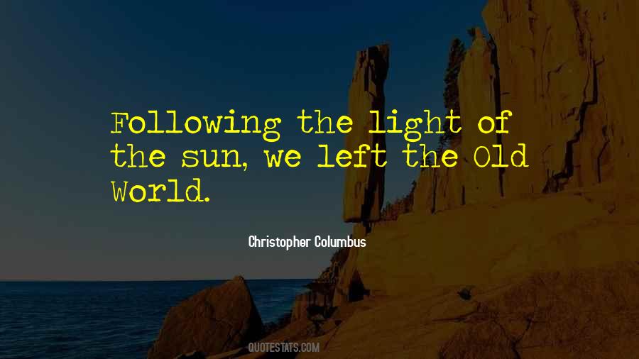 Christopher Columbus Quotes #488460