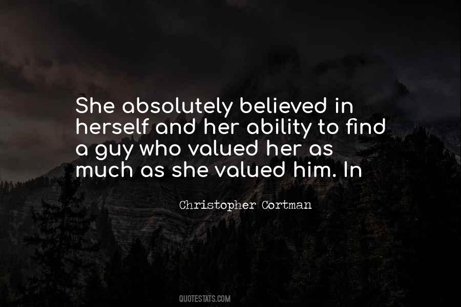 Christopher Cortman Quotes #1600261