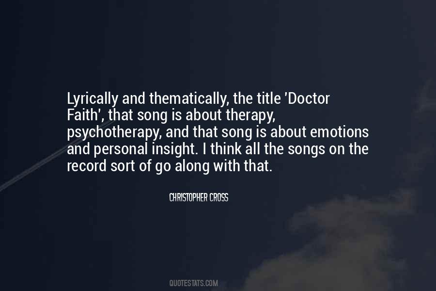 Christopher Cross Quotes #1480301