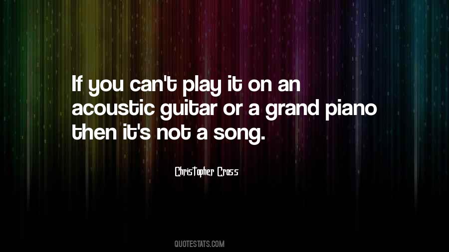 Christopher Cross Quotes #599151