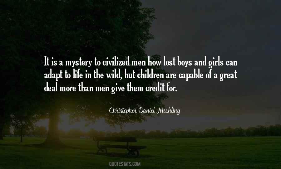 Christopher Daniel Mechling Quotes #74654