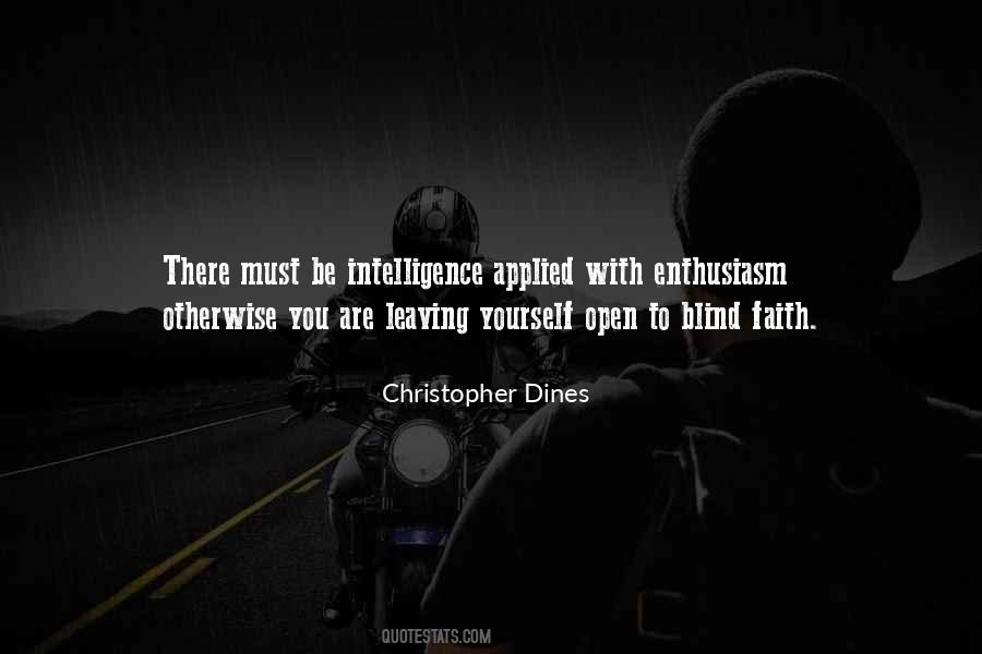 Christopher Dines Quotes #1026846