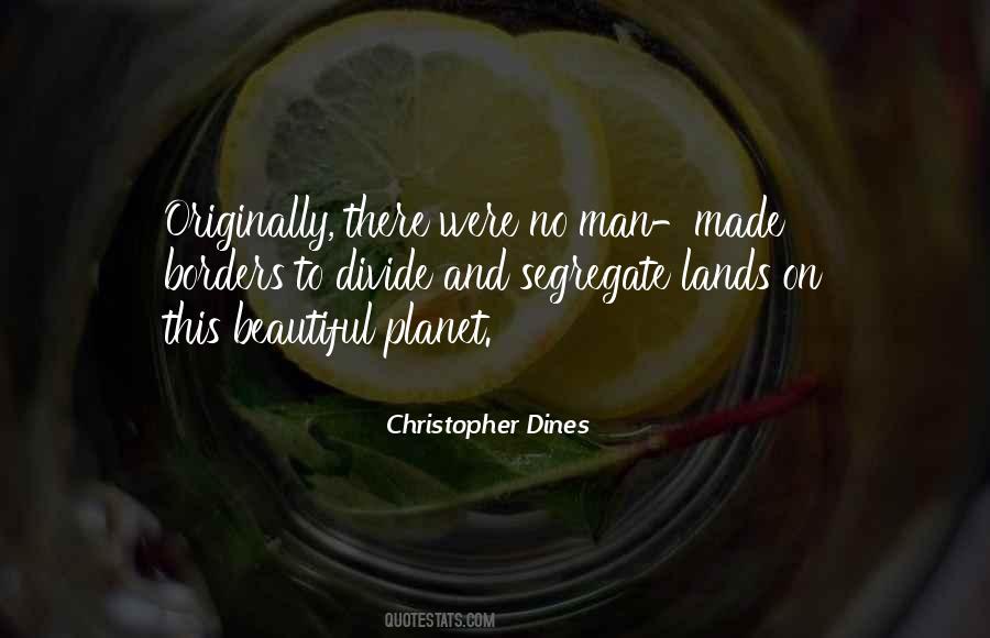 Christopher Dines Quotes #843054