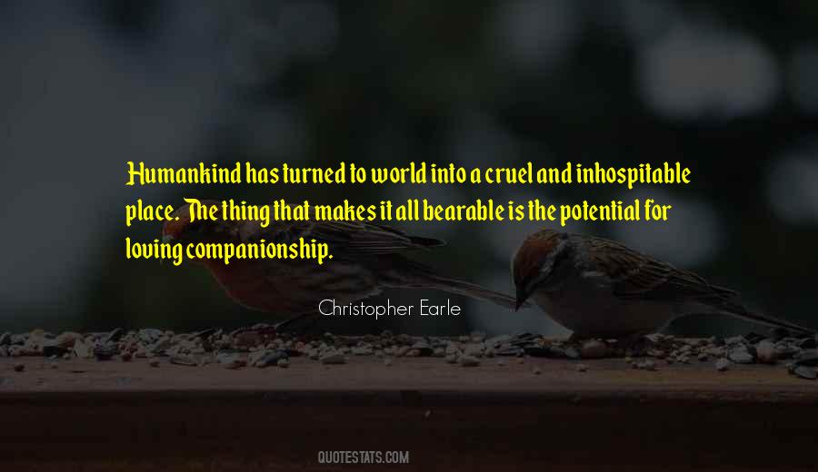 Christopher Earle Quotes #1073676