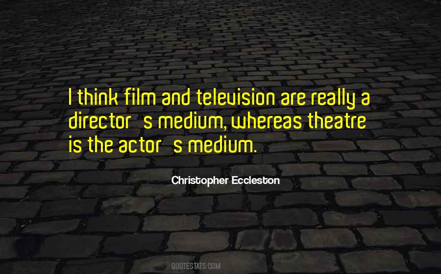 Christopher Eccleston Quotes #1353863