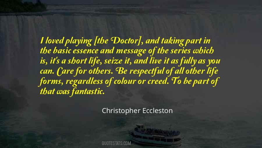 Christopher Eccleston Quotes #960533