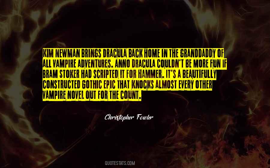 Christopher Fowler Quotes #1247588
