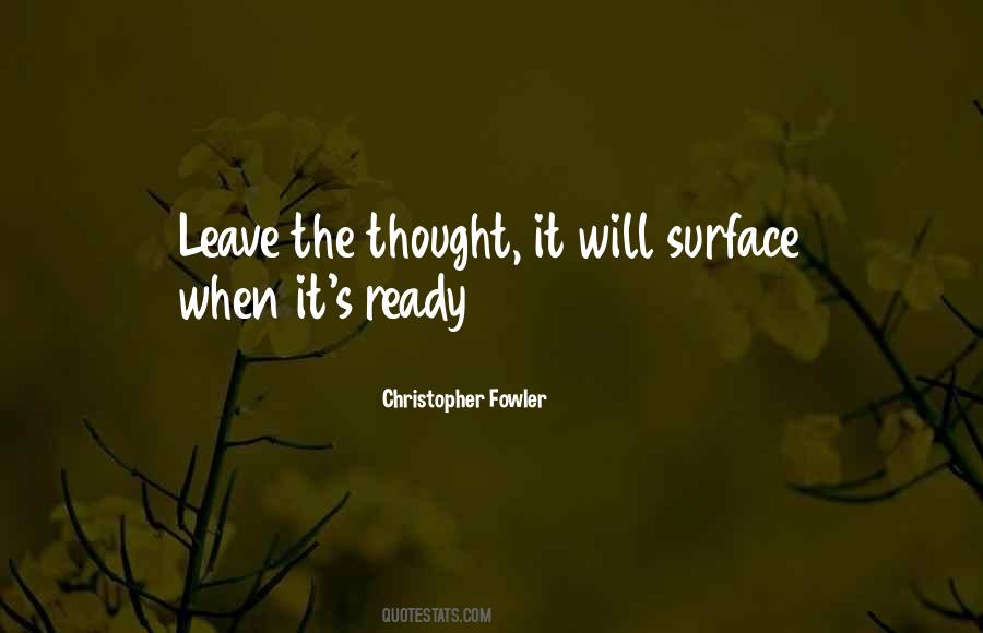 Christopher Fowler Quotes #1627157